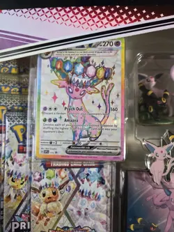 Pokemon TCG Scarlet & Violet Prismatic Evolutions Premium Figure Collection - Image 4