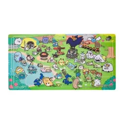 Pokemon Original Rubber Play Mat Yurutto Pokemon Center Limited NEW - Image 2