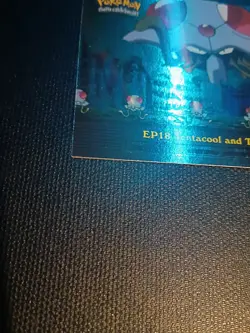 Pokemon TCG Tentacool And Tentacruel EP18 Holo Foil Topps T.V. Animation - LP - Image 2