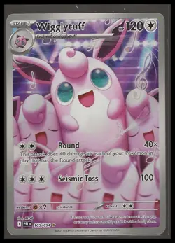 Pokemon TCG Wigglytuff Illustration Rare 105 ME02: Phantasmal Flames Holo NM/M - Image 1