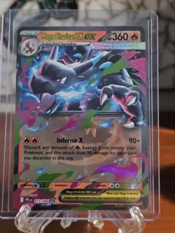 Mega Charizard X ex 013/094 Pokemon Tcg Phantasmal Flames Double Rare - Image 1