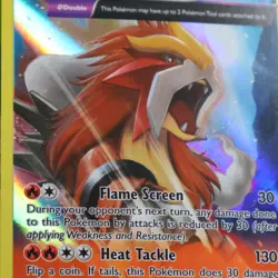 Pokemon TCG Entei 15/98 XY Ancient Origins Holo - Image 2
