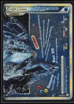 Pokemon TCG HeartGold SoulSilver #114/123 Lugia Legend + 53/181 Gengar & Mimikyu - Image 3