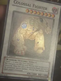 Yugioh: Colossal Fighter - 5DS1-EN043 - Super Rare - 1st Edition - MP - Image 4