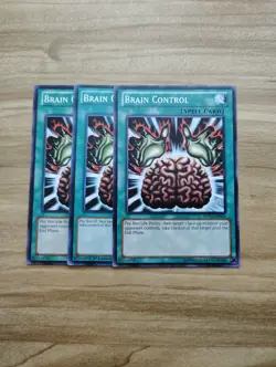 Yu-Gi-Oh! - Brain Control 3X - Full Playset - Image 1