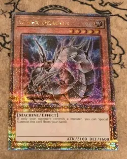 Yugioh Cyber Dragon RA03-EN155 1st Edition Quarter Century Secret Rare NM - Image 1