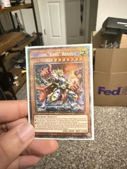 Therion "King" Regulus (Starlight Rare) DIFO-EN007 Dimension Force 1st Edition - Image 1