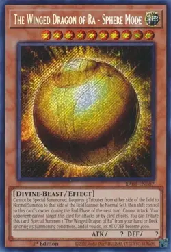 The Winged Dragon of Ra - Sphere Mode - RA01-EN007 - Secret Rare - Yugioh - Image 1