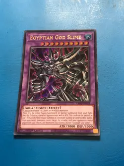 YUGIOH Ultra Rare Egyptian God Slime RA01-EN029 1st Edition - Image 1