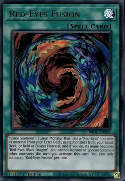 Red-Eyes Fusion 1st Ed Ultra Rare BROL-EN067 Yu-Gi-Oh! - Image 1
