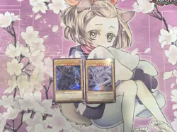 Yugioh Blue-Eyes White Dragon + Dark Magician - Ultra Rare Movie Pack 2 Card Set - Image 1