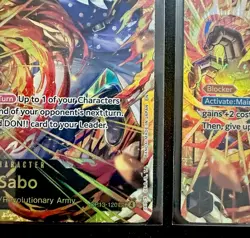 One Piece CCG Sabo (120) - Carrying On His Will (OP13) (2 Total) - Image 2