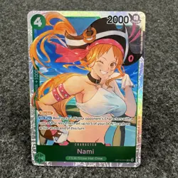 Nami OP14-031 SR Super Rare The Azure Sea’s Seven One Piece TCG English - Image 1