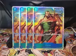 X4 Kyros OP10-046 SR One Piece Royal Blood ENGLISH Playset - Image 1