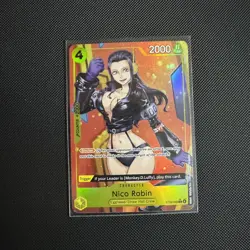 Nico Robin ST29-009 Parallel Starter Deck Full Art One Piece TCG English - Image 1