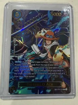 One Piece Portgas D Ace OP13 EB02-028 (ENGLISH) - MINT CONDITION - Image 3