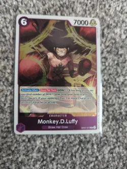Monkey.D.Luffy OP07-073 | 500 Years in the Future | Rare Foil | One Piece | ENG - Image 1