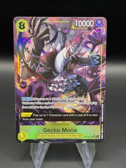 Gecko Moria (Alt Art) OP14-104 SR The Azure Sea’s Seven English - Image 1