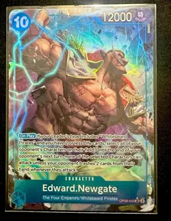 One Piece CCG Edward.Newgate (Parallel) - Two Legends (OP08) - Image 1
