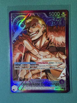One Piece Tcg - Donquixote Doflamingo - Leader (AA) - OP14-060 NM Fast Ship - Image 1
