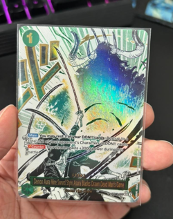 One Piece TCG Demon Aura Nine Sword Style Asura Blades OP12-037 Alt Art English - Image 3