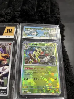 Pokemon TCG Graded Card Slabs ACE bundle X 8 charizard dark machamp 10 9. Sir - Image 5