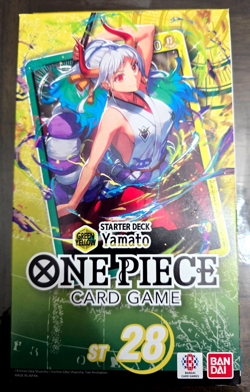 🟢🟡 One Piece Card Game Starter Deck ST‑28 - Green/Yellow Yamato (English) - Image 1