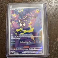 Gastly 177/162 Illustration Rare Temporal Forces Pokemon Card - Image 1