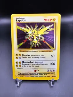 LP - Zapdos - 16/102 - Base Set - Pokemon Card - Image 1