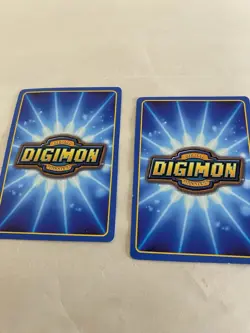 Digimon 2 Gatomon cards 1999 Bandai 1st edition two card lot - Image 3