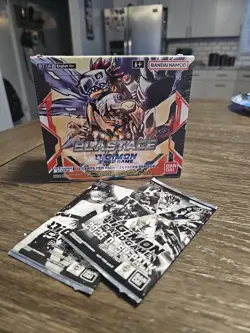 Digimon Card Game: Blast Ace Booster Display Box (24 packs) English New Sealed 810059781917 - Image 1