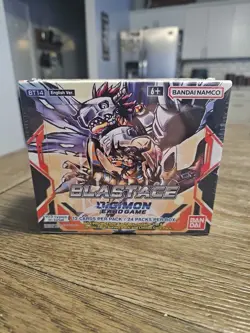 Digimon Card Game: Blast Ace Booster Display Box (24 packs) English New Sealed 810059781917 - Image 2