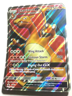 CHARIZARD GX - SM60 - OVERSIZED - SM Black Star Promo - Pokemon Card - NM - Image 1