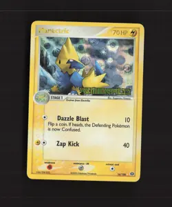 Manectric 16/106 EX Emerald Reverse Holo Rare Stamped Pokemon Card LP+ - Image 1
