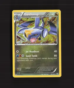 Garchomp 91/124 Dragons Exalted Cosmos Holo Rare Pokemon Card LP+ - Image 1