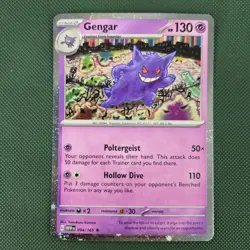 NM Gengar 094/165 151 Sam’s Club Cosmos Holo Promo Pokemon Card Scarlet & Violet - Image 1