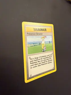 Pokemon TCG Trainer Card Pokemon Breeder Base 76/102 Regular Near Mint! - Image 2