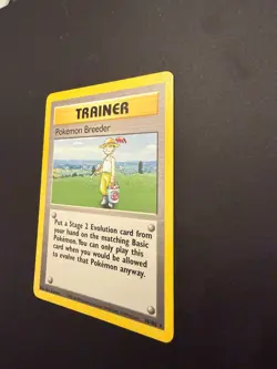 Pokemon TCG Trainer Card Pokemon Breeder Base 76/102 Regular Near Mint! - Image 3