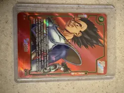 Bandai Dragon Ball Super Card Game SB01 Vegeta SB01-025 Foil SR Battle Card - Image 3