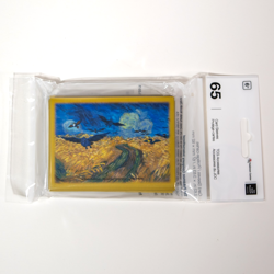 Pokemon Center x Van Gogh Museum: Corviknight Wheatfield with Crows Card Sleeves - Image 1
