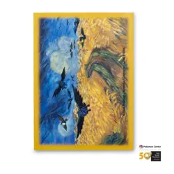 Pokemon Center x Van Gogh Museum: Corviknight Wheatfield with Crows Card Sleeves - Image 3