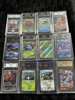 Pokemon Graded Cards slab bundle x12 ivysaur venusaur. 10 9 not psa ace - Image 2