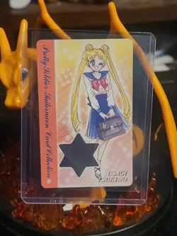 2 Sailor Moon collection card USAGI TSUKINO Pretty Soldier NAKAYOSHI - Image 1