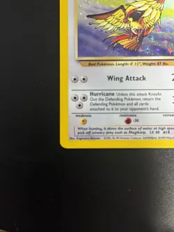 Pidgeot Holo 1999 8/64 Jungle Set Pokemon Card LP - Image 4