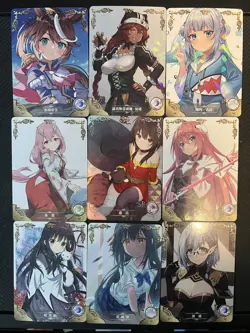 9 Sexy Anime Waifu Cards bulk - Image 1
