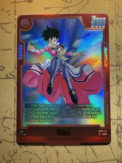 Videl FB08-019 Alternate Art Saiyan's Pride Dragon Ball English Card Fusion Worl - Image 1