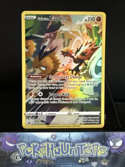 Pokemon Card Galarian Zapdos SWSH283 Holo Rare Promo Crown Zenith NM - Image 1