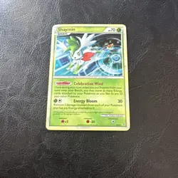 Shaymin 8/95 Holo Rare HeartGold SoulSilver Unleashed 2010 Pokemon Card LP - Image 1