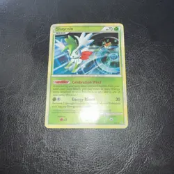 Shaymin 8/95 Holo Rare HeartGold SoulSilver Unleashed 2010 Pokemon Card LP - Image 2
