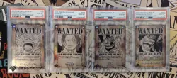 OP09 Wanted Card Complete set One Piece TCG Emperors In The New World PSA 10 - Image 1